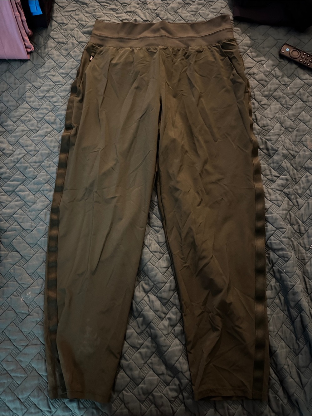 Olive Green Athleta Athletic Jogger Pants